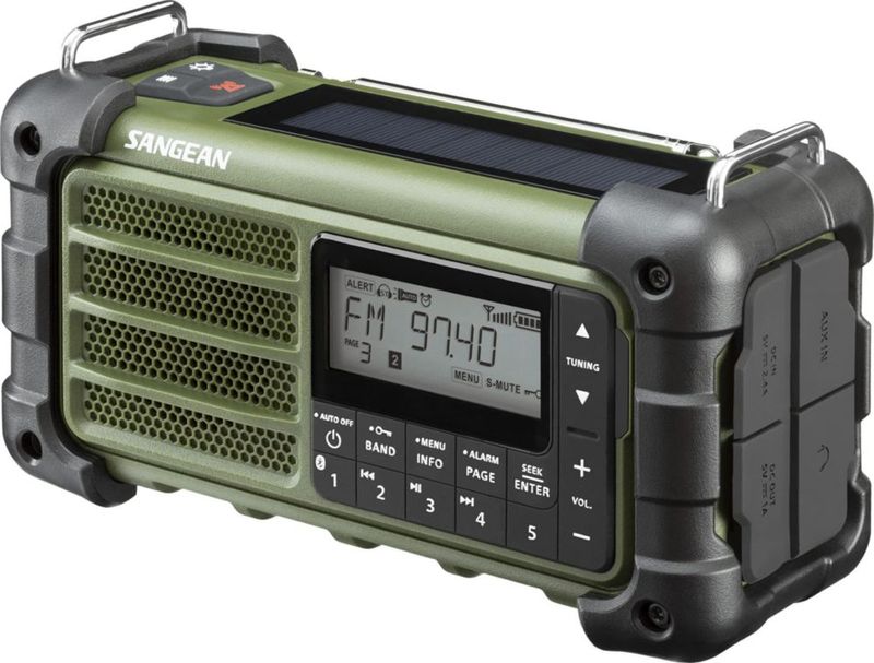 Radio de emergencia Sangean MMR-99 AM/FM-RBDS/Bluetooth/AUX