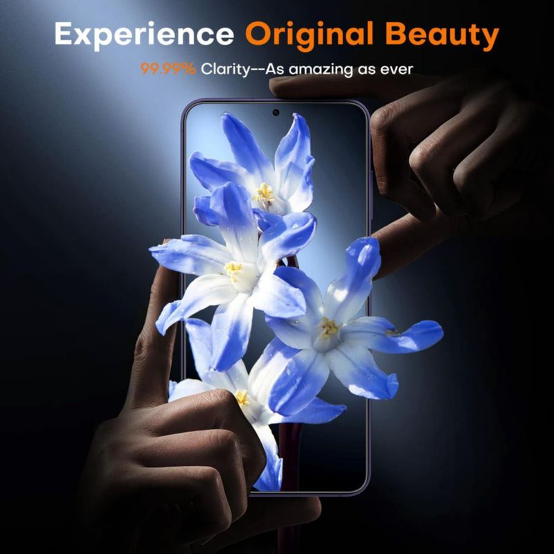 Protector de pantalla TOCOL para Samsung Galaxy S24 Plus 9H paquete de 2
