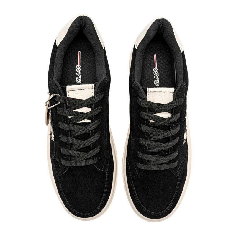 Been Class tenis para mujer negro latte cod 147525-E