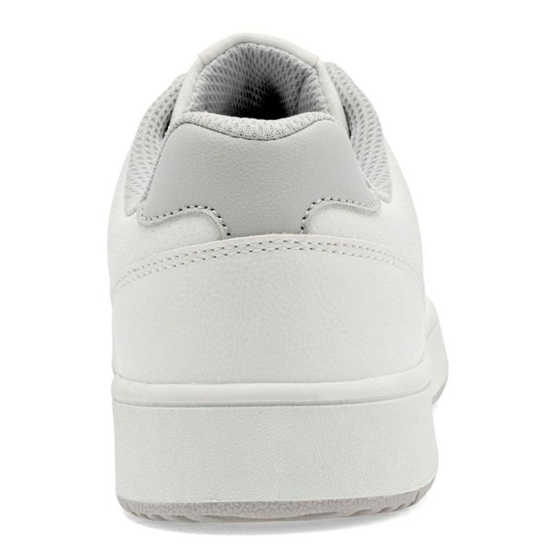 Charly tenis escolar para mujer blanco gris cod 143527-E
