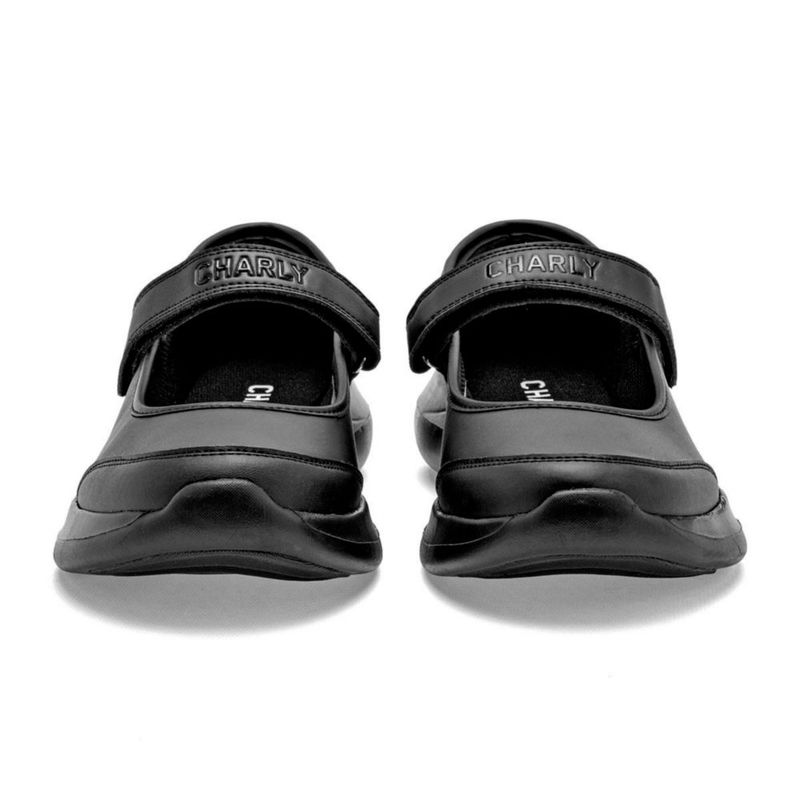 Charly zapato escolar para mujer negro cod 143561-E