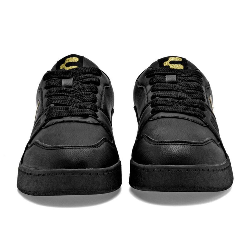 Charly tenis para mujer negro cod 143555-E