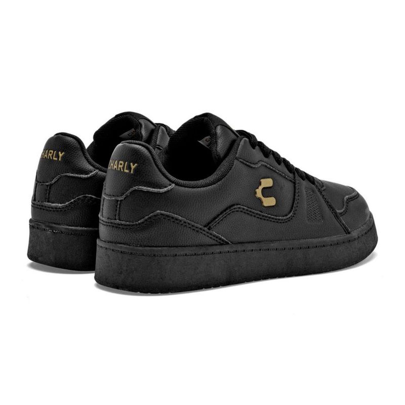 Charly tenis para mujer negro cod 143555-E