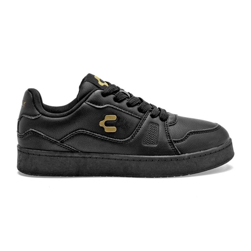 Charly tenis para mujer negro cod 143555-E