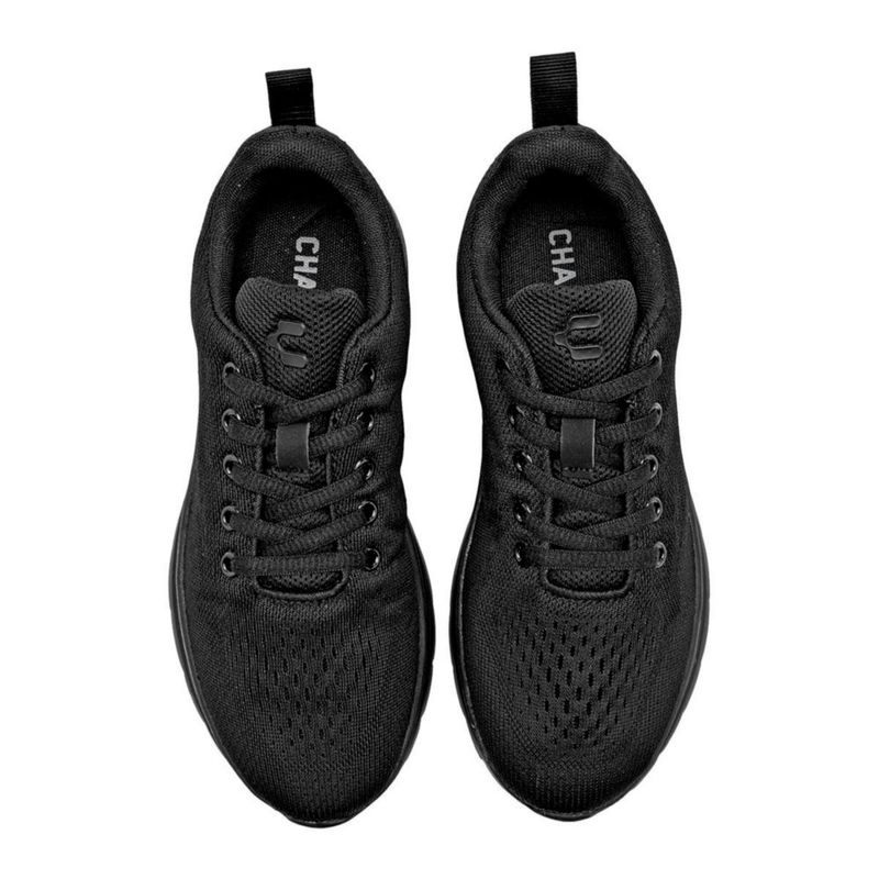Charly tenis para mujer negro cod 143663-E