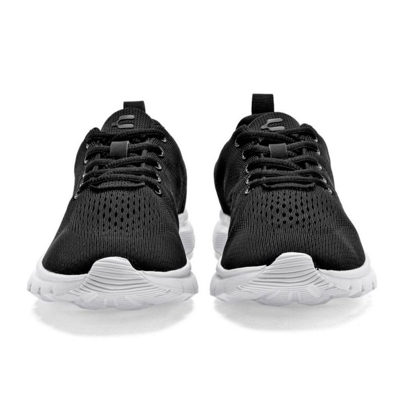 Charly tenis para mujer negro cod 143666-E