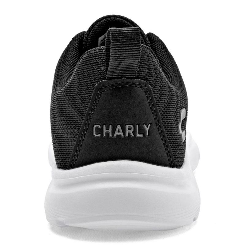Charly tenis para mujer negro cod 143666-E