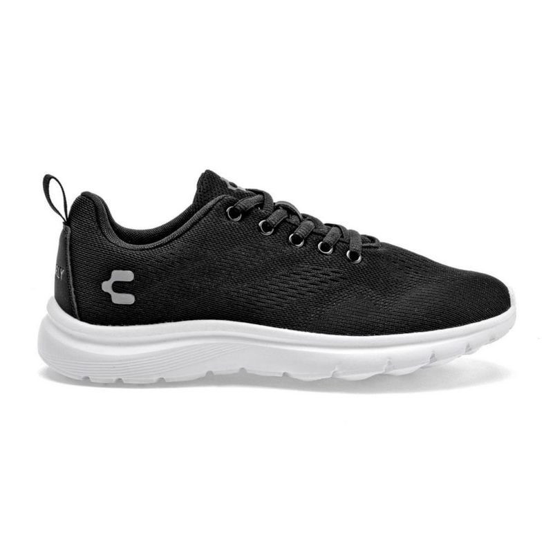 Charly tenis para mujer negro cod 143666-E