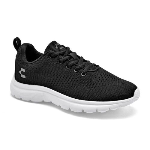 Charly tenis para mujer negro cod 143666-E
