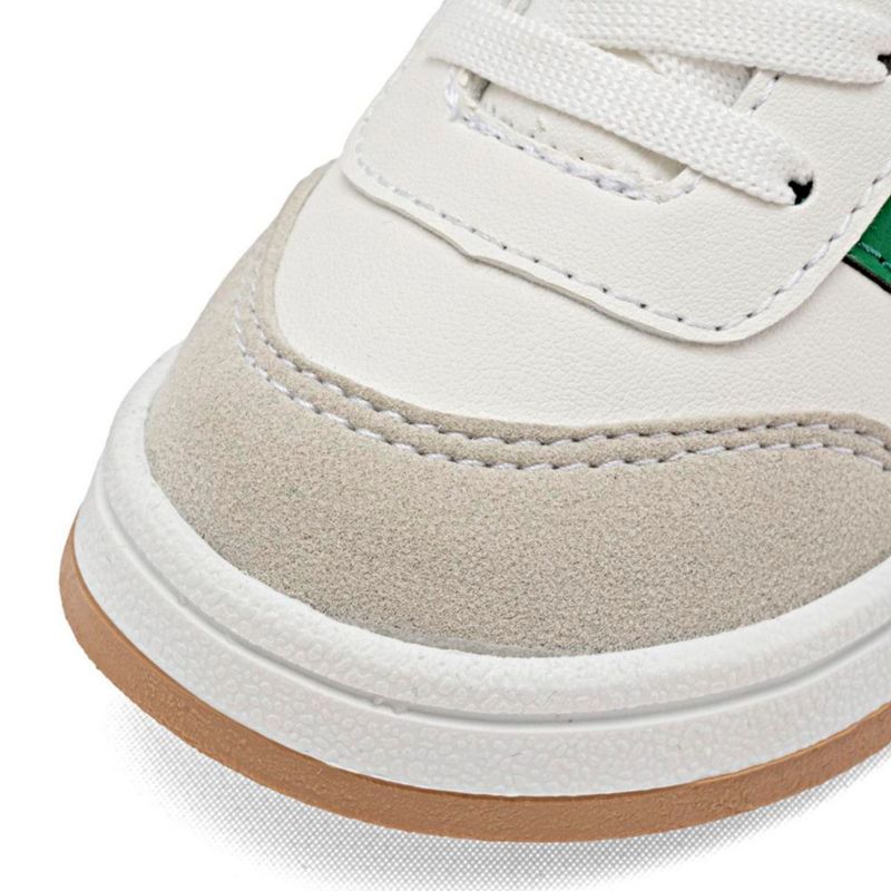 Stars Of The World tenis para niño bebe blanco verde gris cod 147221-B