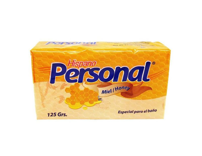 Jabón Personal Hispano 125 g con Miel