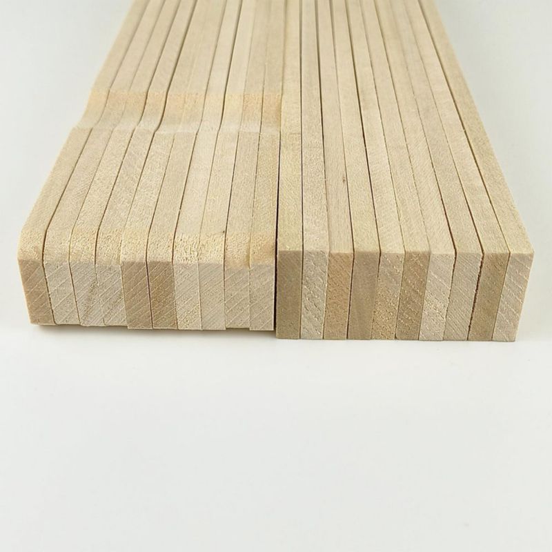 Palitos de Madera Natural para Mezclar Pintura Kang&Chang 38 cm (15 pulg.) Pack de 20