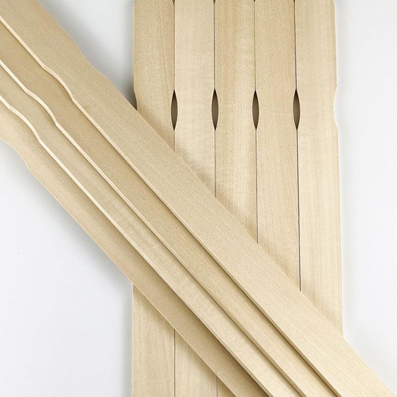 Palitos de Madera Natural para Mezclar Pintura Kang&Chang 38 cm (15 pulg.) Pack de 20