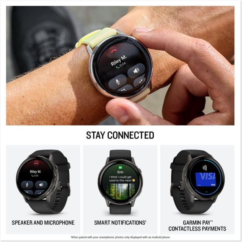 Smartwatch Garmin Venu 4 45 mm AMOLED GPS Fitness