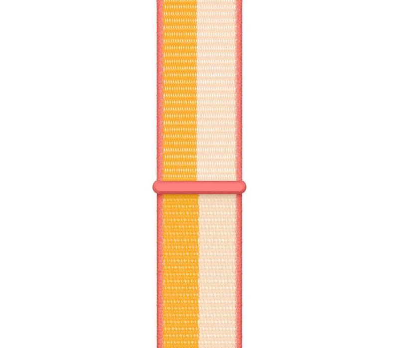 Correa para Apple Watch Sport Loop Maiz/Blanca de 45 mm