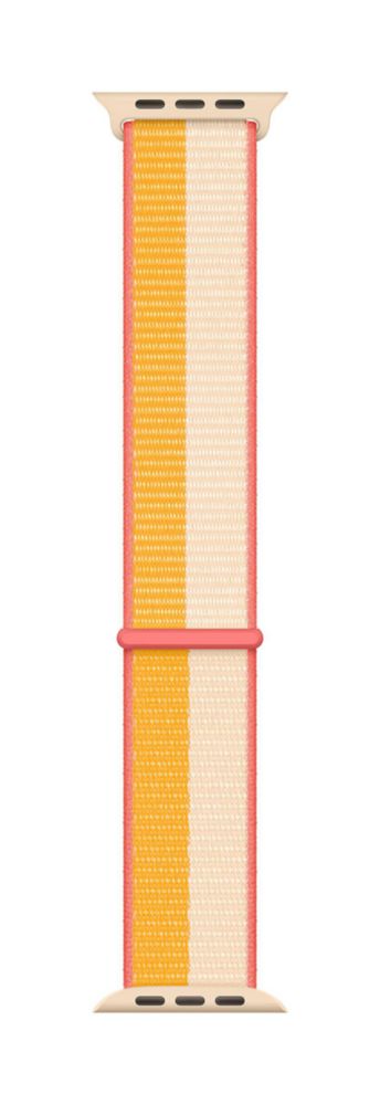 Correa para Apple Watch Sport Loop Maiz/Blanca de 45 mm