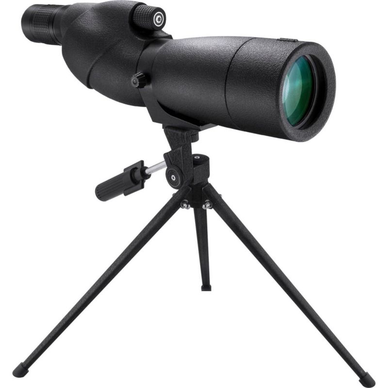 Telescopio Barska 20‑60× 65 mm con Montaje de Trípode Impermeable