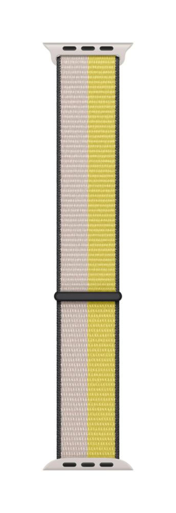 Apple Watch Band Sport Loop con leche de avena y ralladura de limón 45 mm