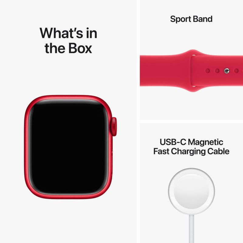 Reacondicionado Reloj inteligente Apple Watch Series 8 GPS 41 mm [Producto] ROJO