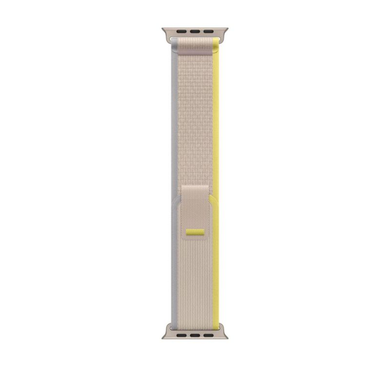 Correa para Apple Watch Trail Loop amarillo/beige para 49 mm M/L