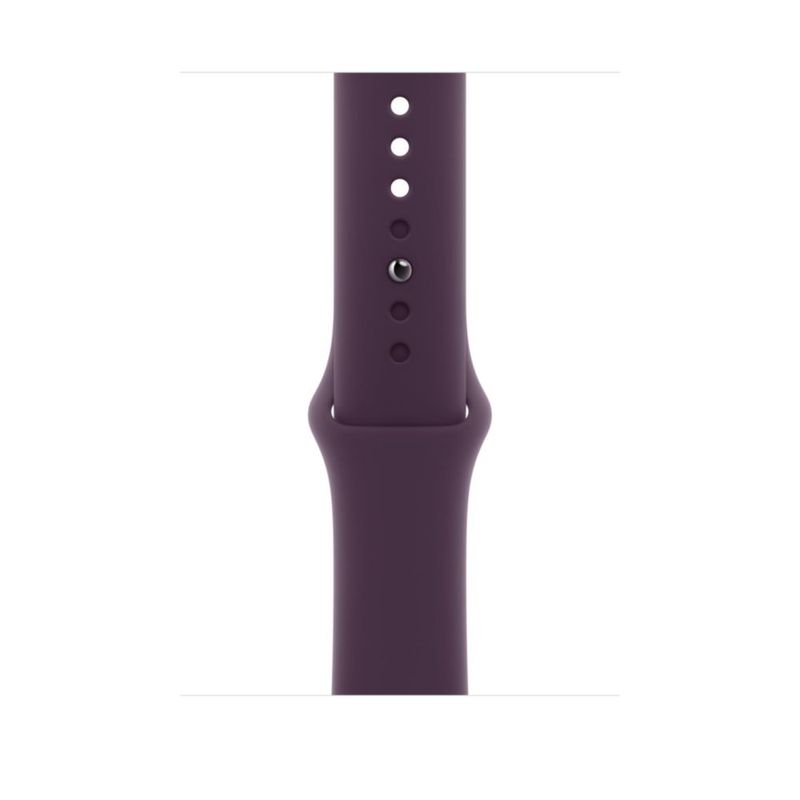 Correa deportiva para Apple Watch color ciruela para 46 mm S/M
