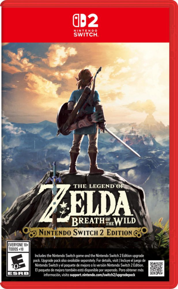 Videojuego Nintendo Switch 2 The Legend of Zelda Breath Wild