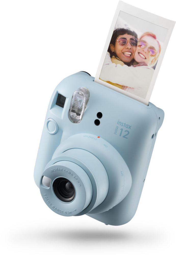 Cámara instantánea Fujifilm Mini 12 azul pastel