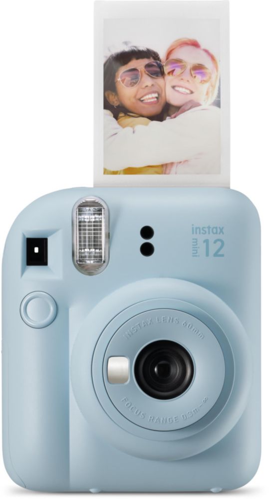 Cámara instantánea Fujifilm Mini 12 azul pastel