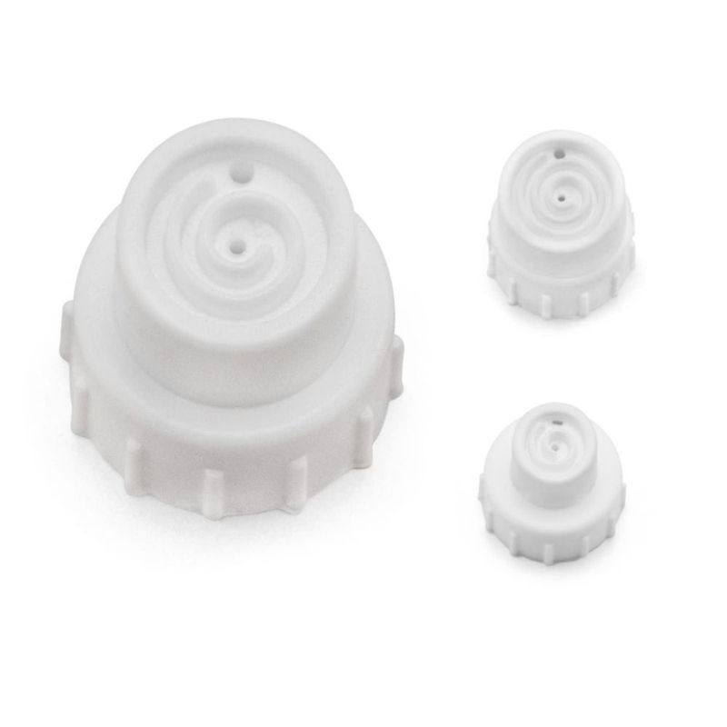 Aqua Peel Tips Elitzia - Juego de 3 Puntas de Silicona en Vórtice