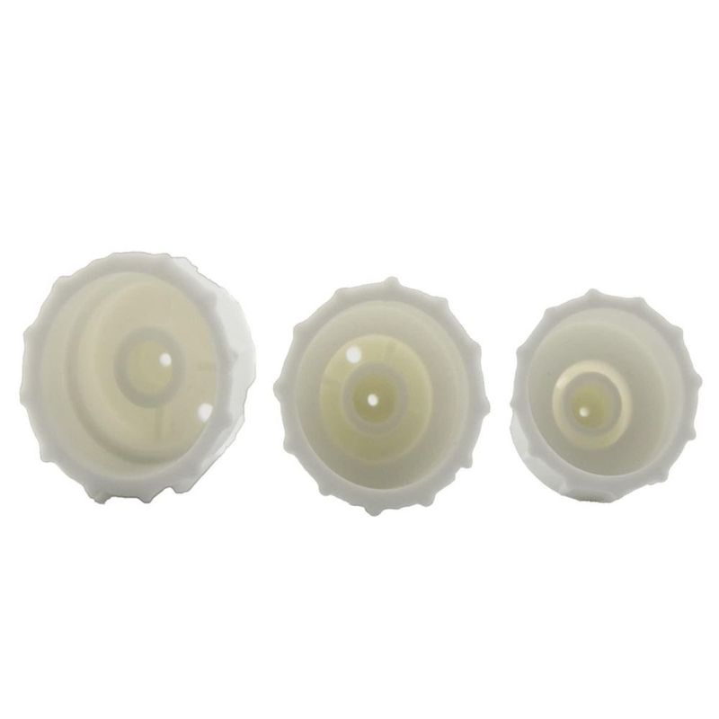 Aqua Peel Tips Elitzia - Juego de 3 Puntas de Silicona en Vórtice
