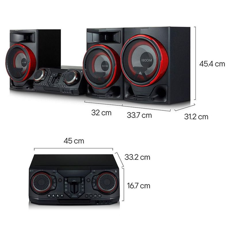 Minicomponente LG Xboom CL88