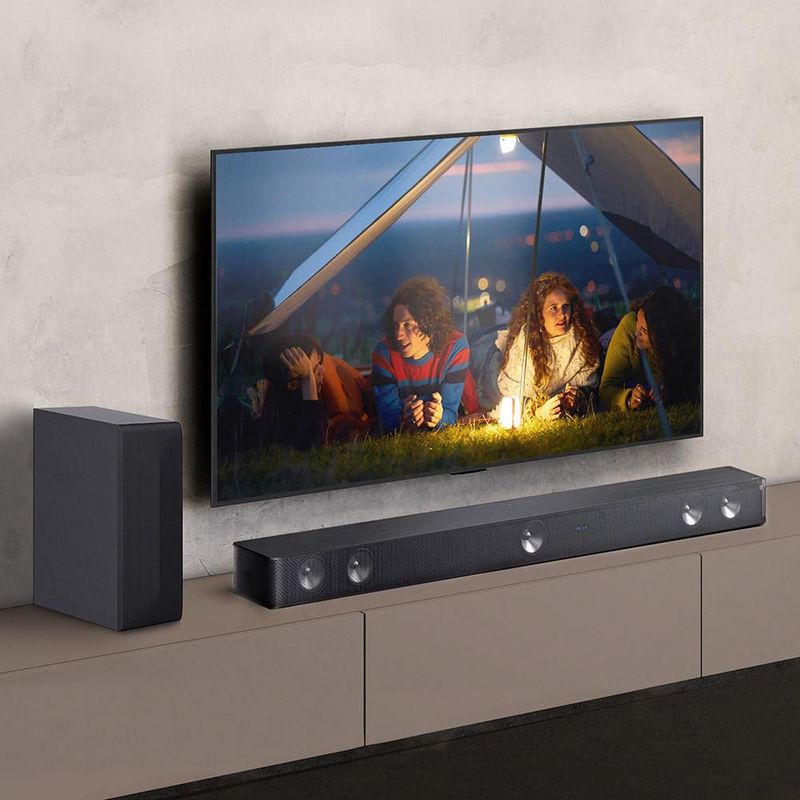 LG Soundbar, Barra de Sonido SH7Q, 5.1ch con 800W