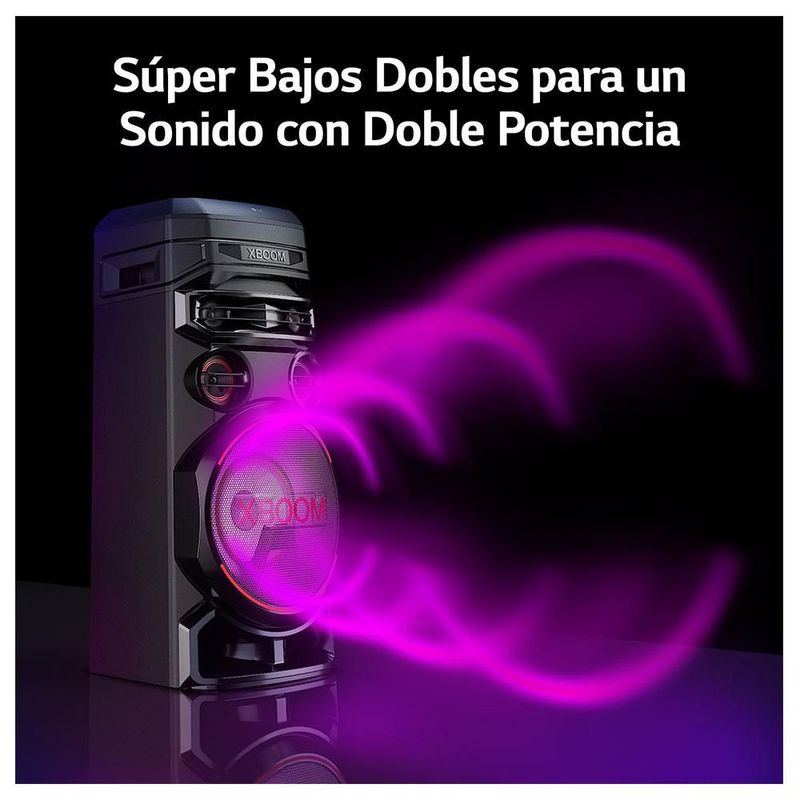 LG xboom Mini Componente RNC7 con Double Super Bass Boost