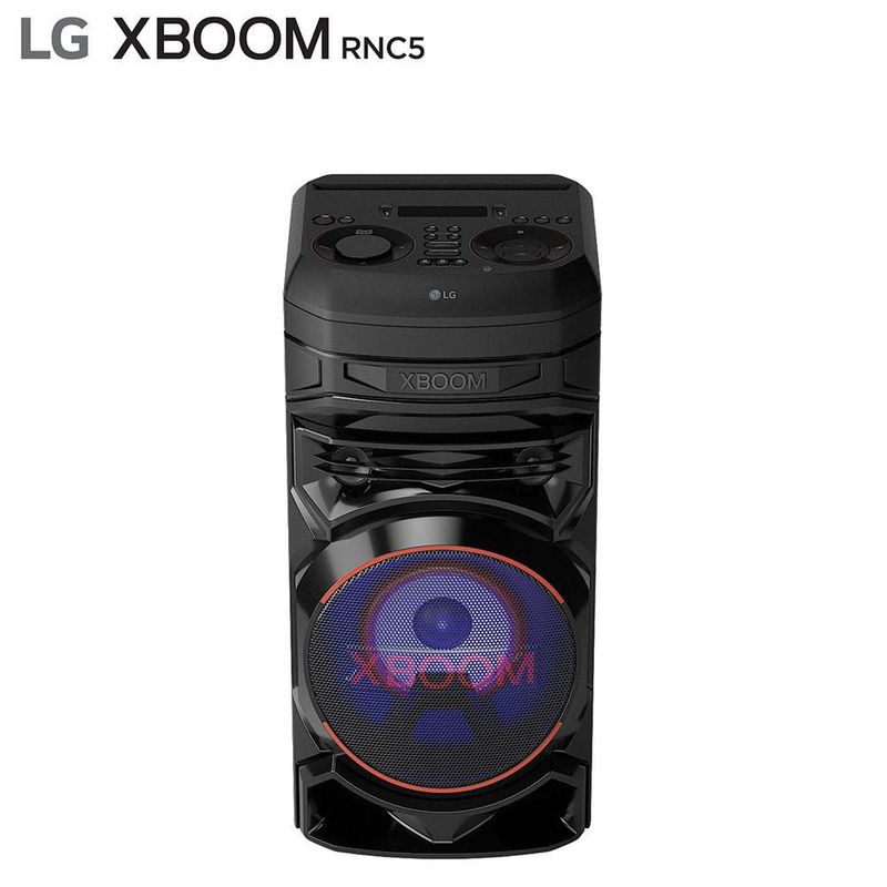 LG xboom Mini Componente RNC5 con Bass Blast para reforzar los bajos