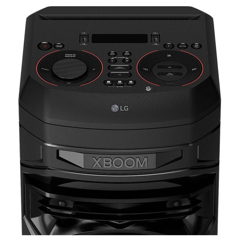 LG xboom Mini Componente RNC5 con Bass Blast para reforzar los bajos