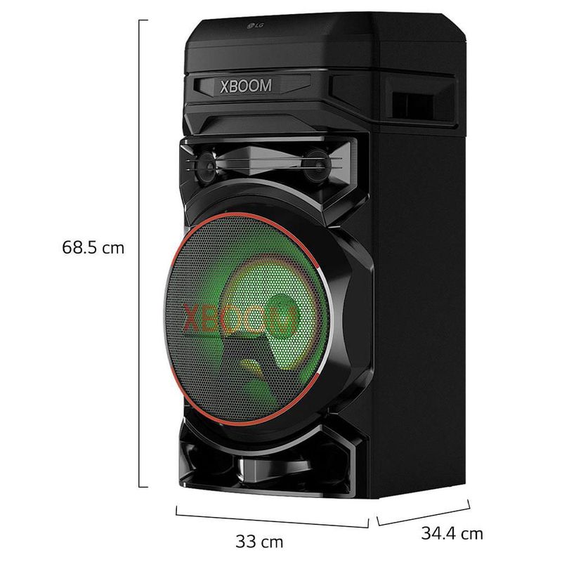 LG xboom Mini Componente RNC5 con Bass Blast para reforzar los bajos