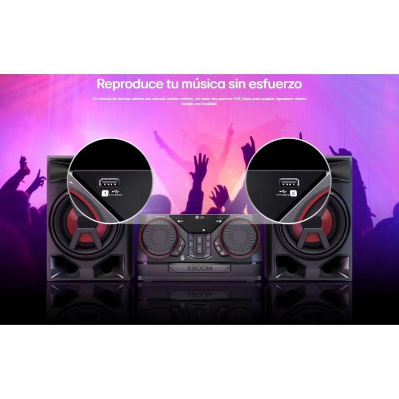 LG xboom Mini Componente CK43N hasta 300W