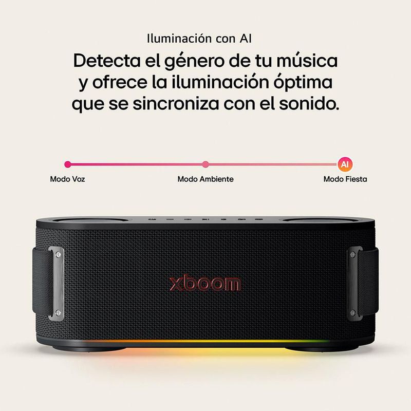 Bocina Bluetooth LG xboom Bounce AI by will.i.am