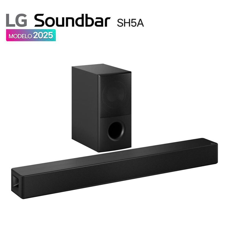 LG Soundbar, Barra de Sonido SH5A, 4.1 canales con 600W