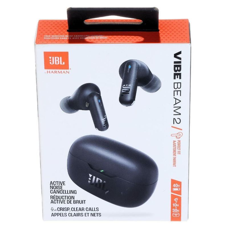 Audífonos Inalámbricos Twins JBL Vibe Beam 2 Negros