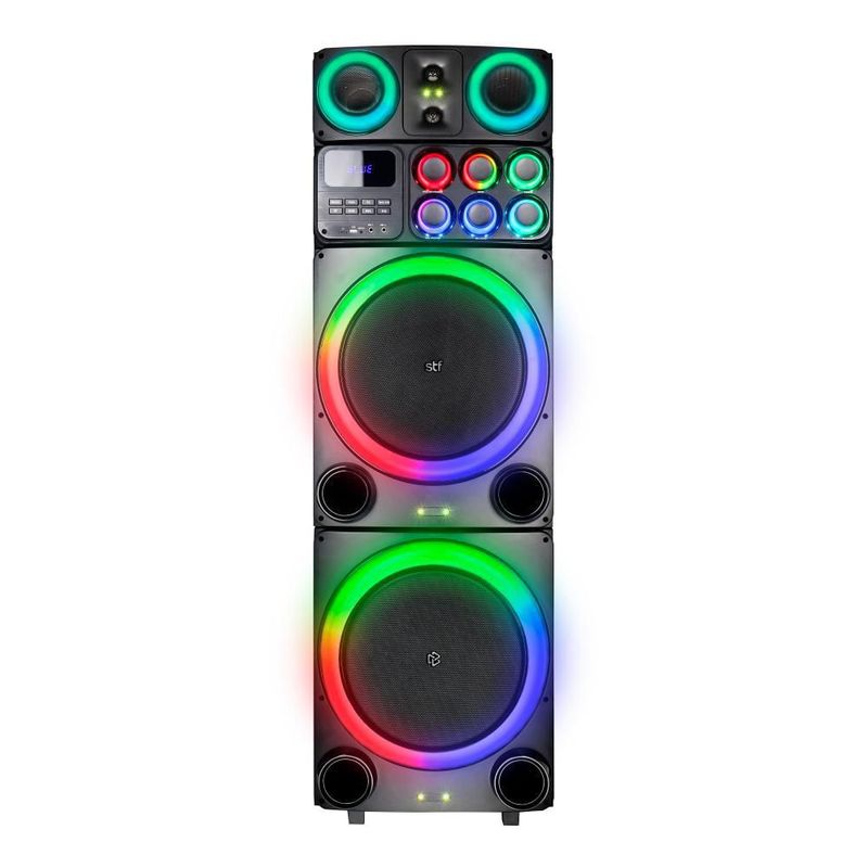 Torre De Sonido STF Coloso Negra