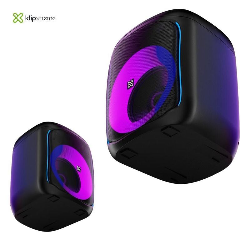 Paquete de 2 bocinas BoomBlaster KLS-655 Negras