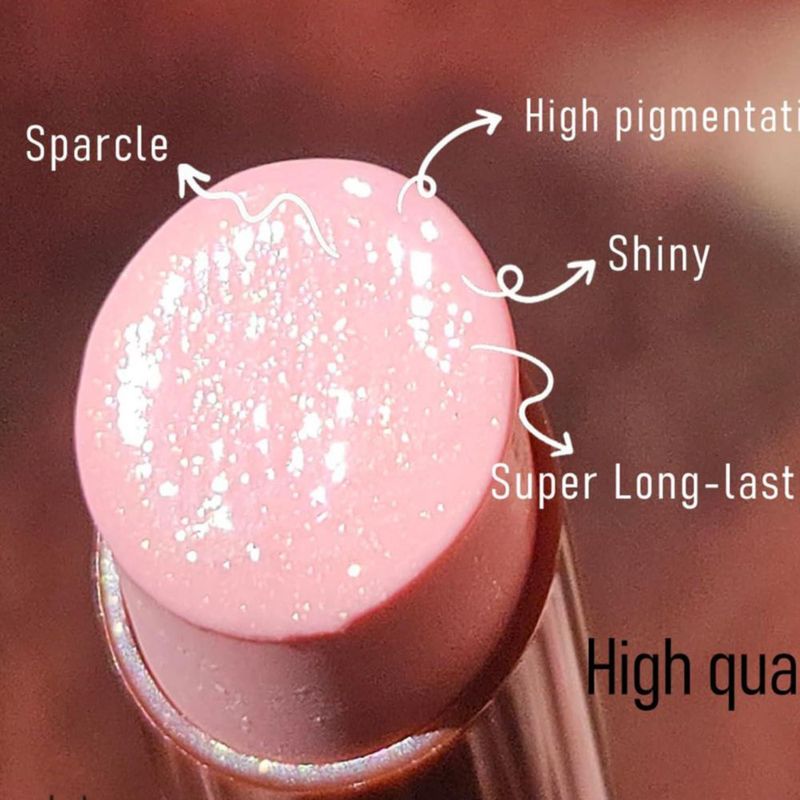 Set de Brillo Labial Baorder 2 Piezas Baby Pink con Lápiz Delineador de Labios