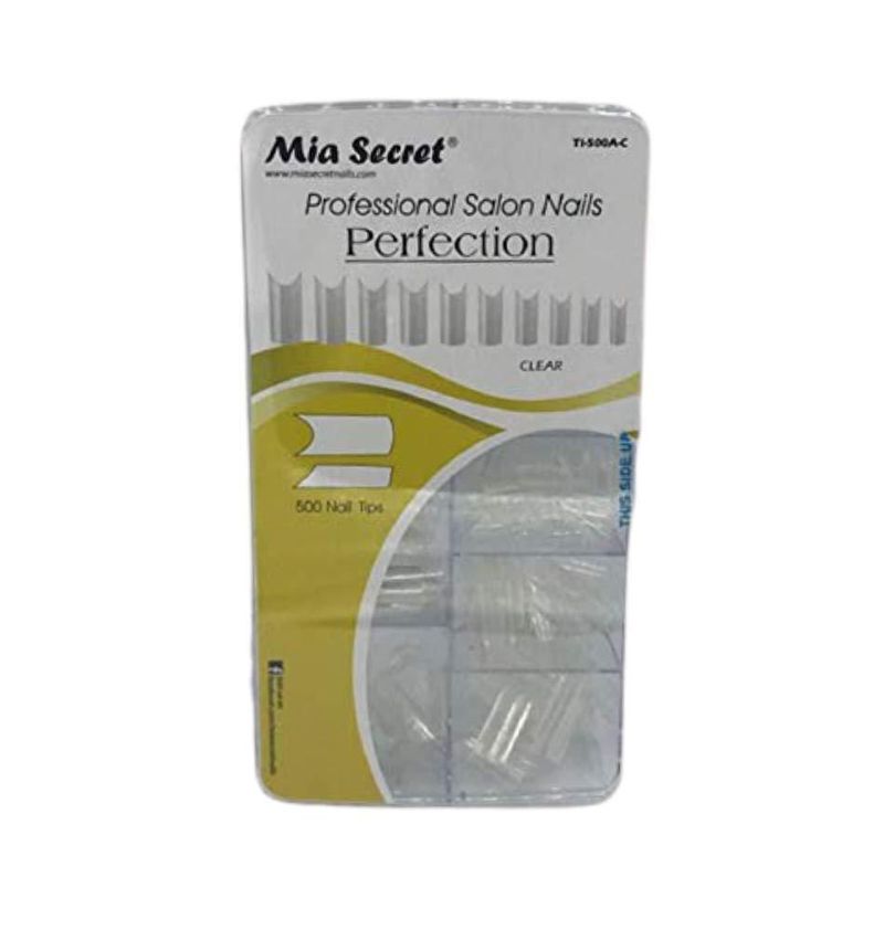 Tips transparentes para uñas postizas de Mia Secret Store