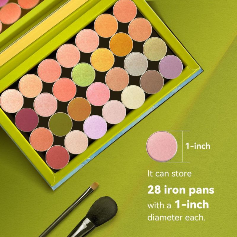 Paleta de sombras de ojos PINELIFE de 20 cm con espejo