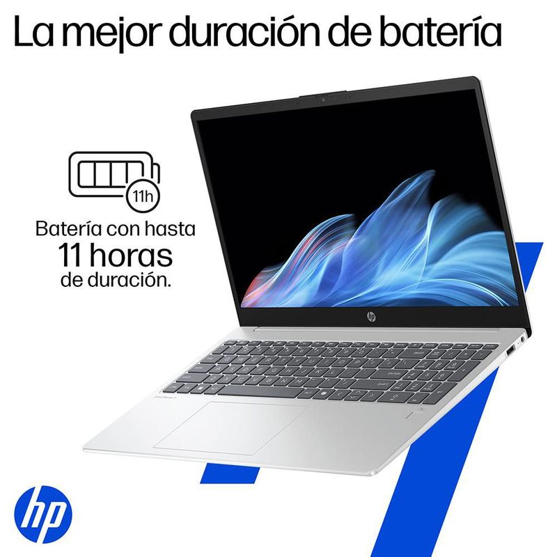 Laptop Hp AMD Ryzen AI 16GB RAM 512GB SSD 15.6" Glacier Silver