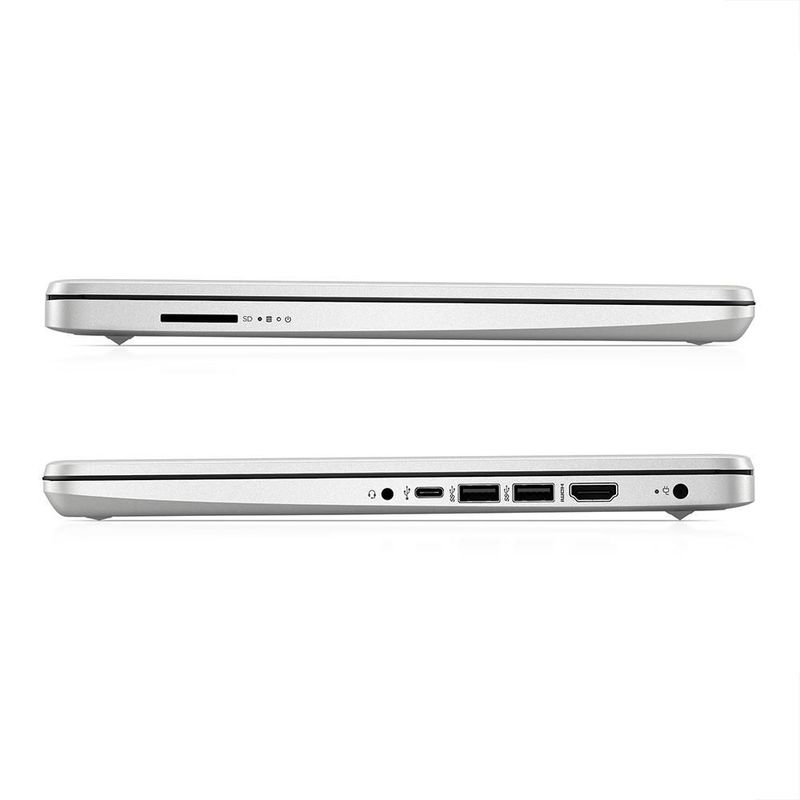 Laptop Hp Celeron N4500 8GB RAM 256GB SSD 14" Natural Silver