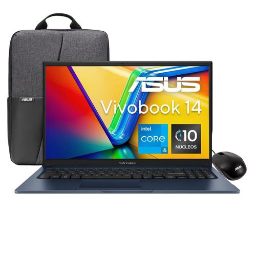 Laptop Asus VivoBook 14 Intel Core i5 8GB RAM 512GB SSD 14" Gris