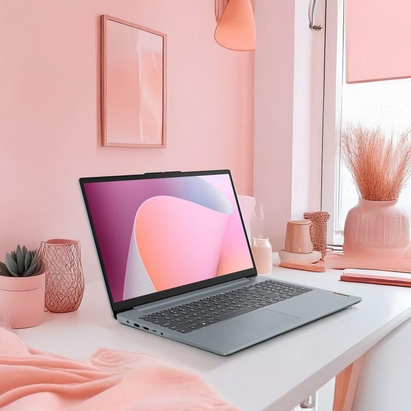 Laptop Lenovo IdeaPad Slim AMD Ryzen5 8GB RAM 512GB SSD Gris