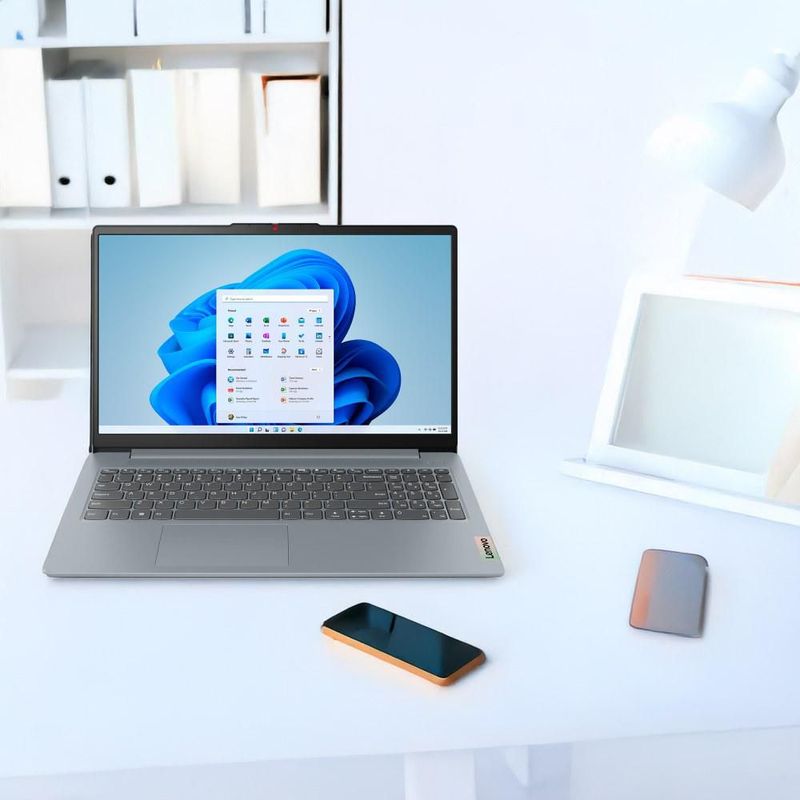 Laptop Lenovo IdeaPad Slim AMD Ryzen5 8GB RAM 512GB SSD Gris